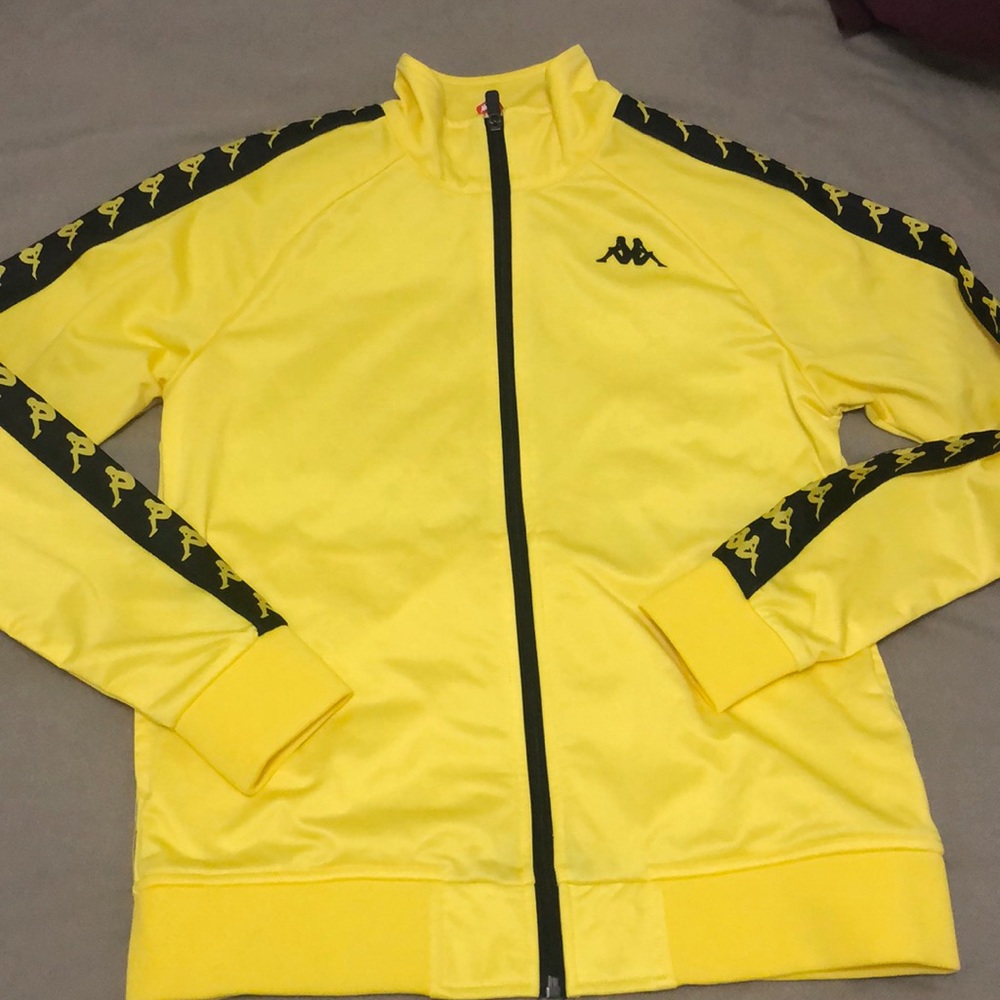 Kappa yellow zip up small